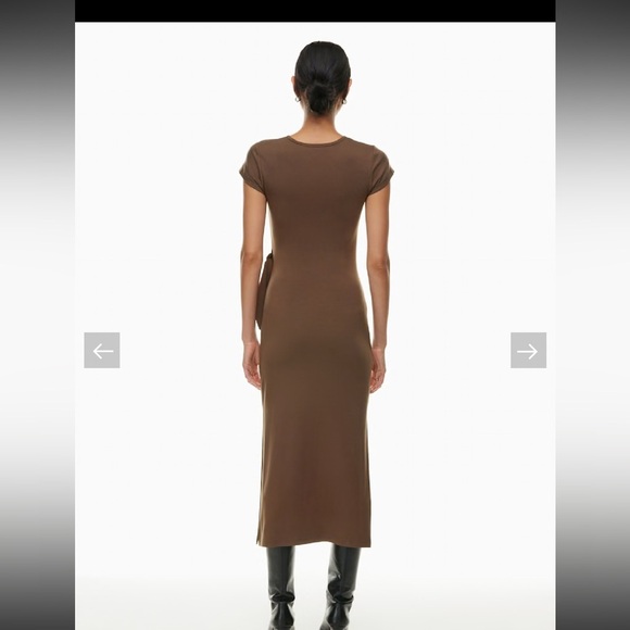 Aritzia Wilfred Fortune Maxi lilac dress size Medium - Picture 7 of 9